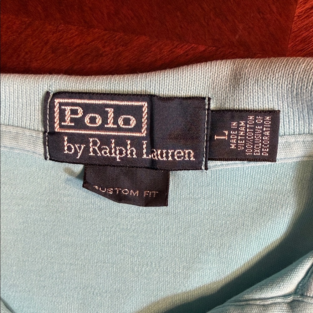 Polo by Ralph Lauren Men's Aqua and Dark Blue Shirts - Bundle 2 - Picture 2 of 10